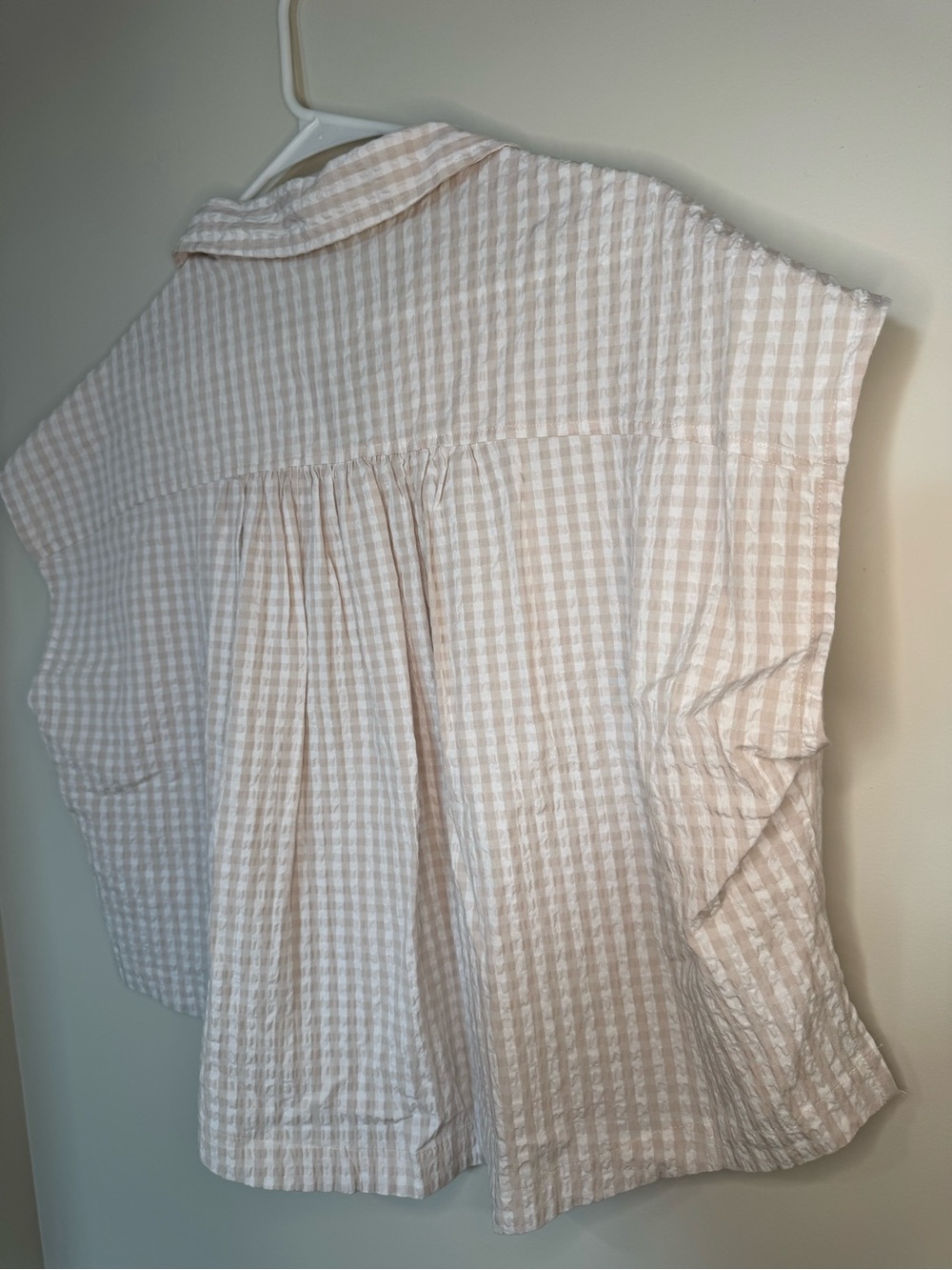 SPLENDID Gabrielle Gingham Top S - Picture 7 of 12